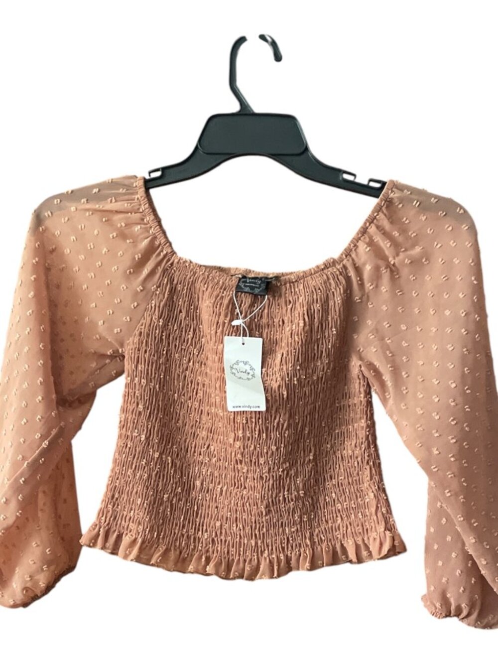 Women's Crop Top, Vindy, XL (UK14), Beige, NWT
